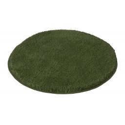Kleine Wolke Relax dywanik łazienkowy 100x100 cm okrągły zielony 5405612521