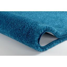 Kleine Wolke Relax dywanik łazienkowy 55x55 cm pod WC niebieski pacific 5405663129