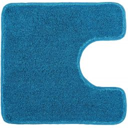 Kleine Wolke Relax dywanik łazienkowy 55x55 cm pod WC niebieski pacific 5405663129