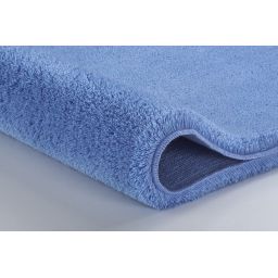 Kleine Wolke Relax dywanik łazienkowy 55x55 cm pod WC niebieski azur 5405723129