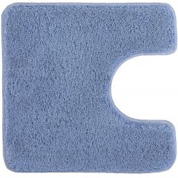 Kleine Wolke Relax dywanik łazienkowy 55x55 cm pod WC niebieski azur 5405723129