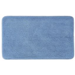 Kleine Wolke Relax dywanik łazienkowy 80x50 cm prostokątny niebieski azur 5405723207