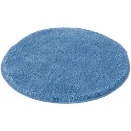 Kleine Wolke Relax dywanik łazienkowy 100x100 cm okrągły niebieski azur 5405723521
