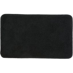 Kleine Wolke Relax dywanik łazienkowy 80x50 cm prostokątny czarny black 5405926207