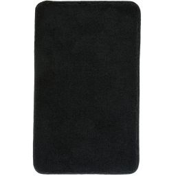 Kleine Wolke Relax dywanik łazienkowy 80x50 cm prostokątny czarny black 5405926207