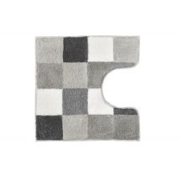 Kleine Wolke Caro dywanik łazienkowy 55x55 cm poliakryl szary 5426179129