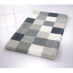 Kleine Wolke Caro dywanik kąpielowy 105x60 cm poliakryl szary 5426179382