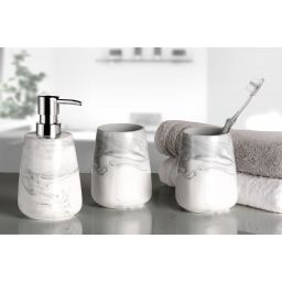 Kleine Wolke Marble dozownik do mydła 350 ml stojący marmur 5854901854