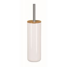 Kleine Wolke Timber szczotka toaletowa stojąca biały/bambus 5877100856