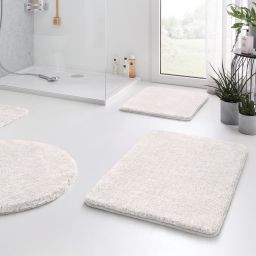 Kleine Wolke Relax dywanik łazienkowy 55x55 cm pod WC biały 5405115129