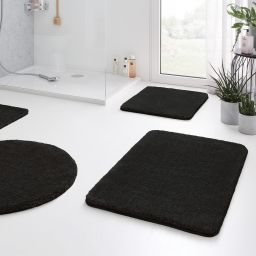 Kleine Wolke Relax dywanik łazienkowy 150x85 cm poliakryl Black 5405926453
