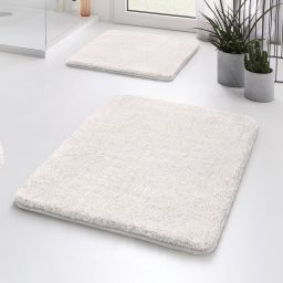 Kleine Wolke Relax dywanik łazienkowy 65x55 cm prostokątny biały 5405115539
