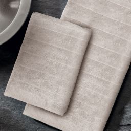 Kleine Wolke VIA ręcznik łazienkowy 70x140 cm beżowy 3033158226