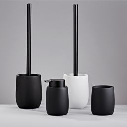 Kleine Wolke Bonny Kubek na szczoteczki stojący czarny mat 8035926852