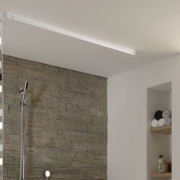 Kleine Wolke Duschrollo kaseta do rolety prysznicowej 132 cm pusta biała 3320100746