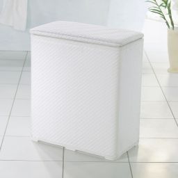 Kleine Wolke Wascheboy kosz na bieliznę i pranie 48x27x55 cm biały 5067100860
