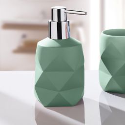 Kleine Wolke Crackle dozownik do mydła 200 ml stojący zielony 8430685854