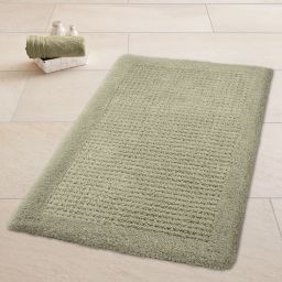 Kleine Wolke Net dywanik łazienkowy 90x60 cm zielony 9171652519