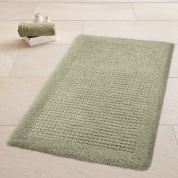Kleine Wolke Net dywanik łazienkowy 120x70 cm zielony 9171652225