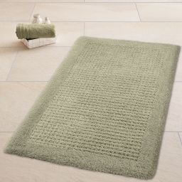 Kleine Wolke Net dywanik łazienkowy 140x80 cm zielony 9171652657