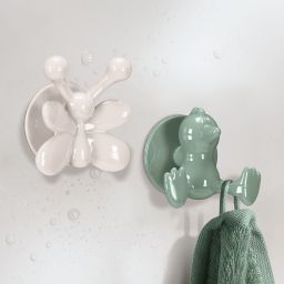 Kleine Wolke Jolly Hooks haczyk na ręcznik podwójny szary 8052977887