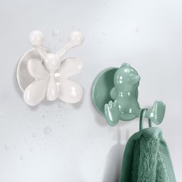 Kleine Wolke Jolly Hooks haczyk na ręcznik podwójny biały 8052100887