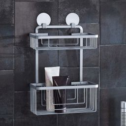 Kleine Wolke Rocco koszyk prysznicowy aluminium 8061928806