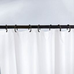 Kleine Wolke DV-Ringe kółka zasłon prysznicowych 12 szt czarny 0268926000