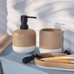 Kleine Wolke Lunella dozownik do mydła 440 ml biały-beżowy 8693271854