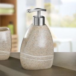 Kleine Wolke Stones dozownik do mydła 300 ml piaskowy beż 5080226854