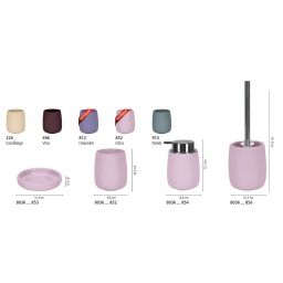 Kleine Wolke Eclipse szczotka toaletowa stojąca różowy mat 8036852856