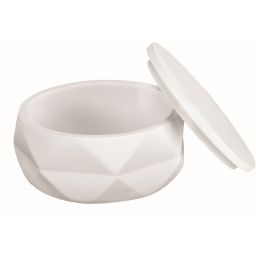 Kleine Wolke Crackle pojemnik łazienkowy biały 8046100873