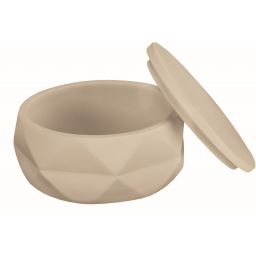 Kleine Wolke Crackle pojemnik łazienkowy beżowy 8046226873