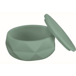 Kleine Wolke Crackle pojemnik łazienkowy zielony 8046685873