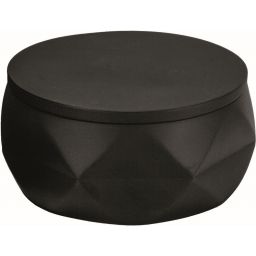 Kleine Wolke Crackle pojemnik łazienkowy czarny 8046926873