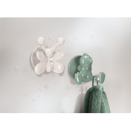 Kleine Wolke Jolly Hooks haczyk na ręcznik podwójny szary 8052977887