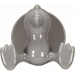 Kleine Wolke Jolly Hooks haczyk na ręcznik podwójny szary 8052977887