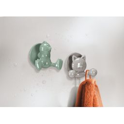 Kleine Wolke Jolly Hooks haczyk na ręcznik podwójny zielony 8053685887