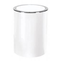 Kleine Wolke Clap Mini kosz na śmieci 1,5 l biały 8415114858