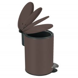 Kleine Wolke Silence kosz na śmieci 3 l brązowy 8419301858