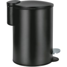 Kleine Wolke Silence kosz na śmieci 3 l czarny mat 8419926858