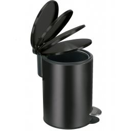 Kleine Wolke Silence kosz na śmieci 3 l czarny mat 8419926858