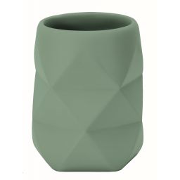 Kleine Wolke Crackle kubek na szczoteczki stojący zielony 8430685852