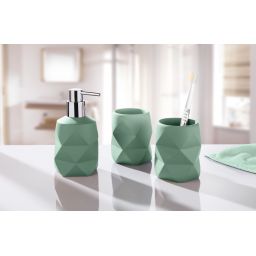 Kleine Wolke Crackle dozownik do mydła 200 ml stojący zielony 8430685854