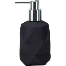 Kleine Wolke Crackle dozownik do mydła 200 ml stojący czarny 8430926854