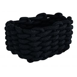 Kleine Wolke Fellone koszyk łazienkowy czarny 8605926060