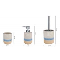 Kleine Wolke Navagio kubek na szczoteczki beż 8666746852