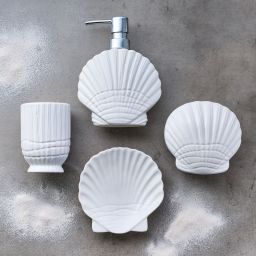 Kleine Wolke Concha dozownik do mydła biały 8668100854