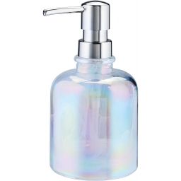 Kleine Wolke Opalis Szklany dozownik do mydła 300 ml stojący perłowy 8673213854