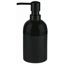 Kleine Wolke Deep dozownik do mydła 250 ml ceramika czarny 8681926854